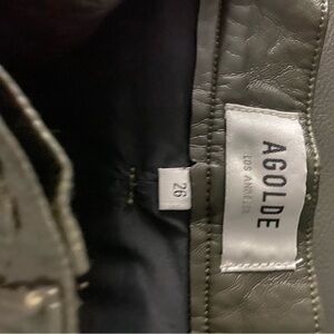 Agolde Leather Pants